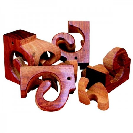 Casse-tête les éléphants