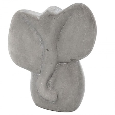 Eléphant gris en saponite