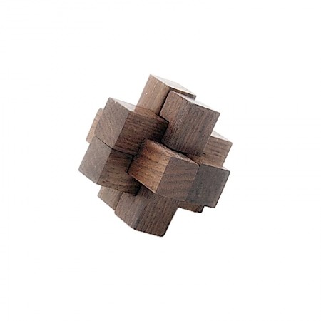 Mini Casse tête croix du charpentier