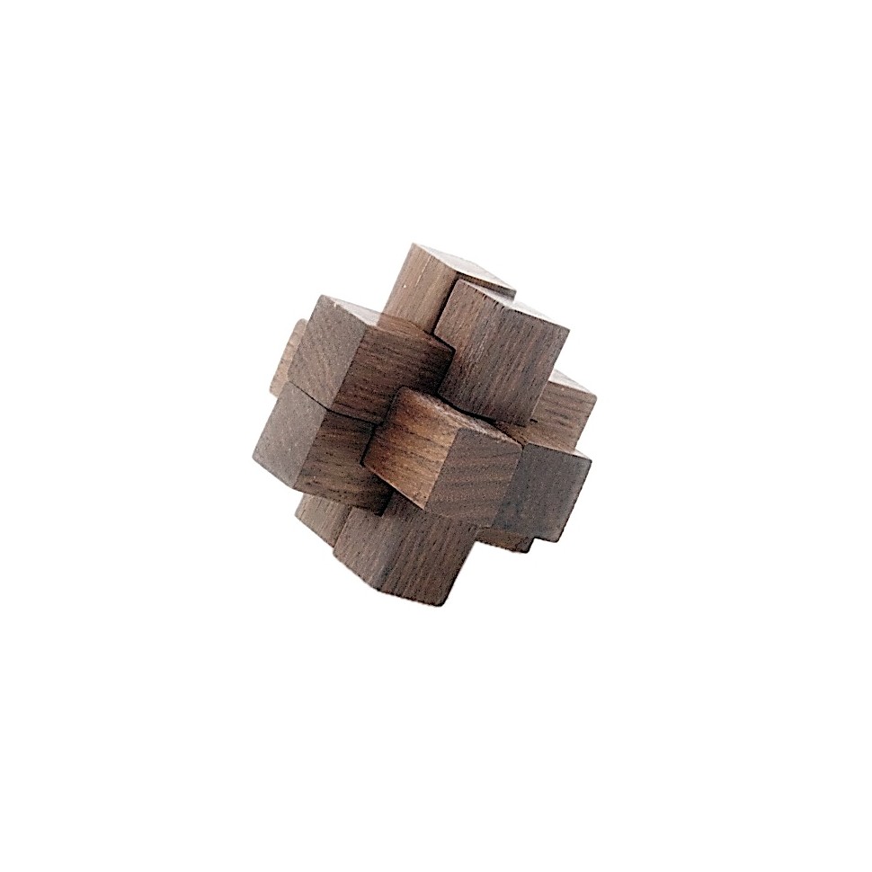 Mini Casse tête croix du charpentier