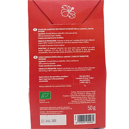 Fleurs d'hibiscus bio info et recette