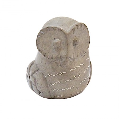 Chouette grise en saponite