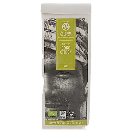 Thé vert bio coco citron