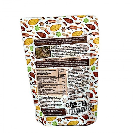Cacahuètes grillées bio info