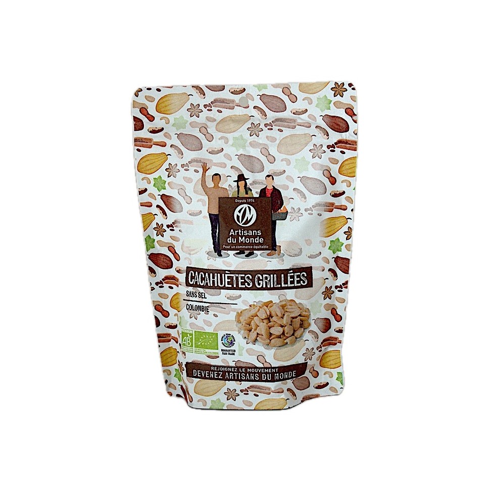 Cacahuètes grillées bio