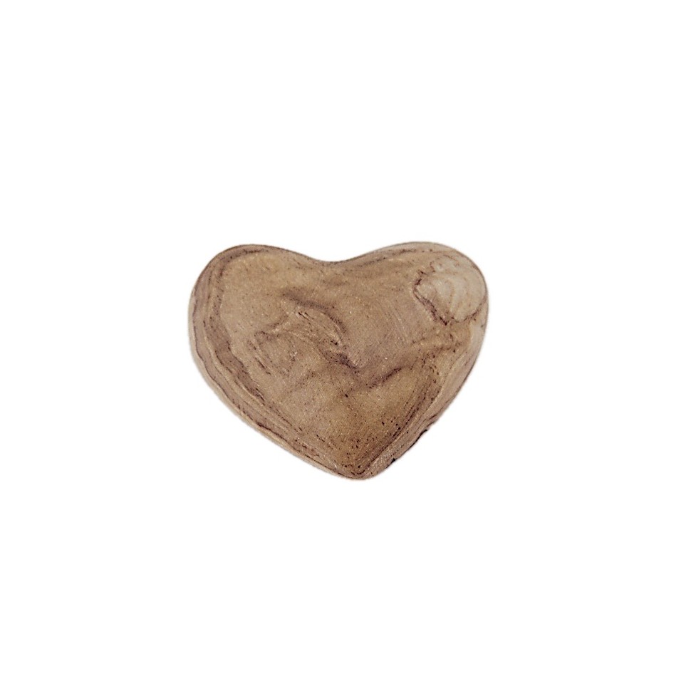 Coeur en bois d'olivier