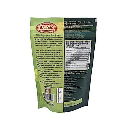 Graines de Chia bio 250 g info