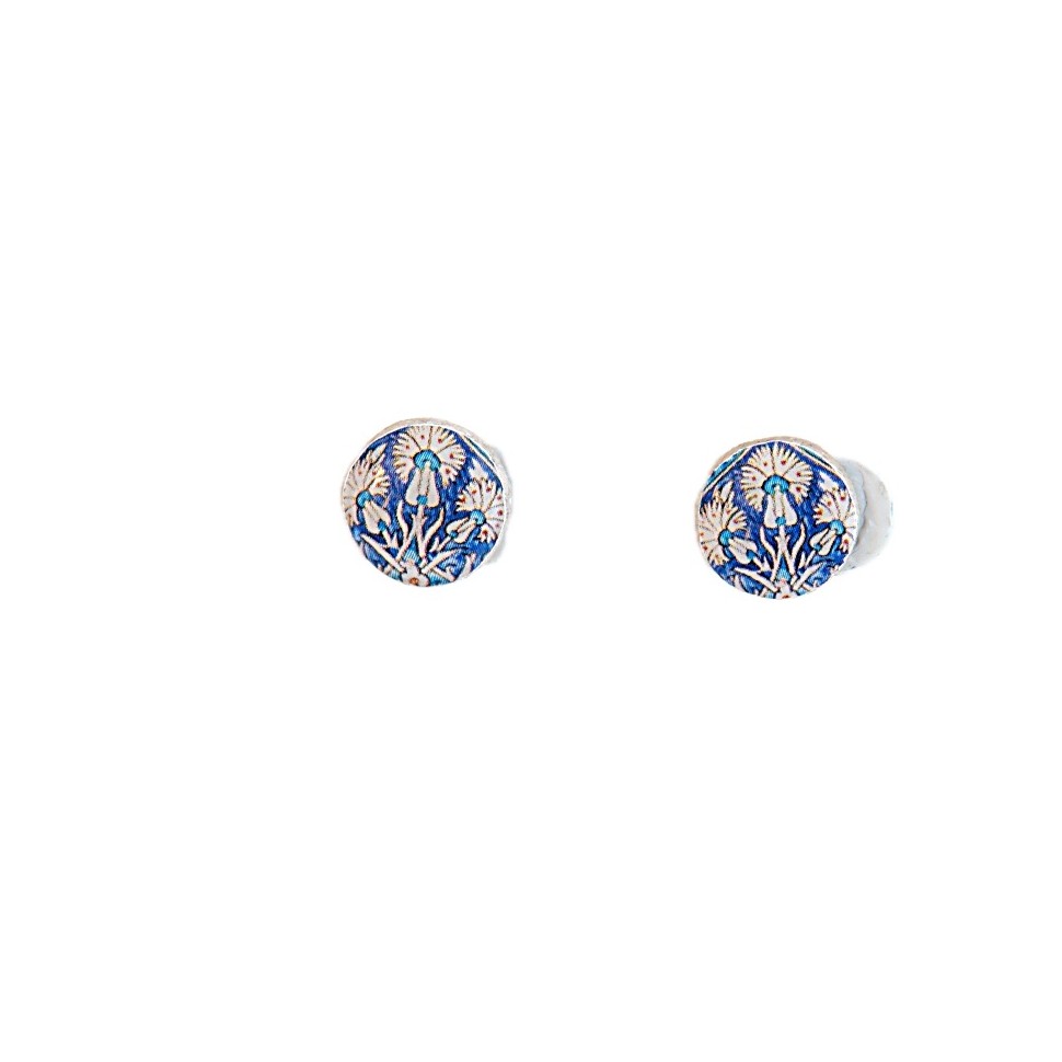 Clous d'oreilles céramique Istanbul