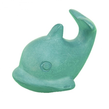 Baleine vert turquoise en saponite