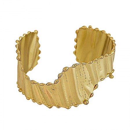 Bracelet ouvert laiton