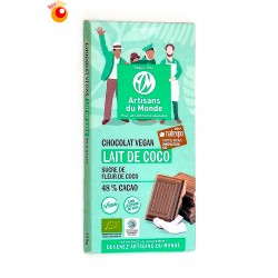 Chocolat bio lait de coco Vegan 100 g