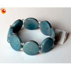 Bracelet élastique tagua Attina