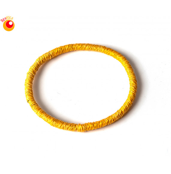 Bracelet sisal tournesol