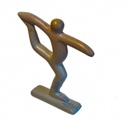 Statue danseur en saponite