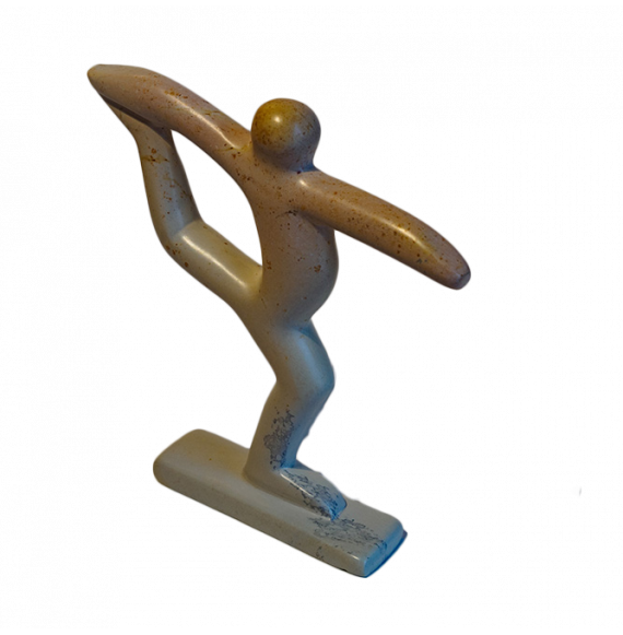 Statue danseur en saponite