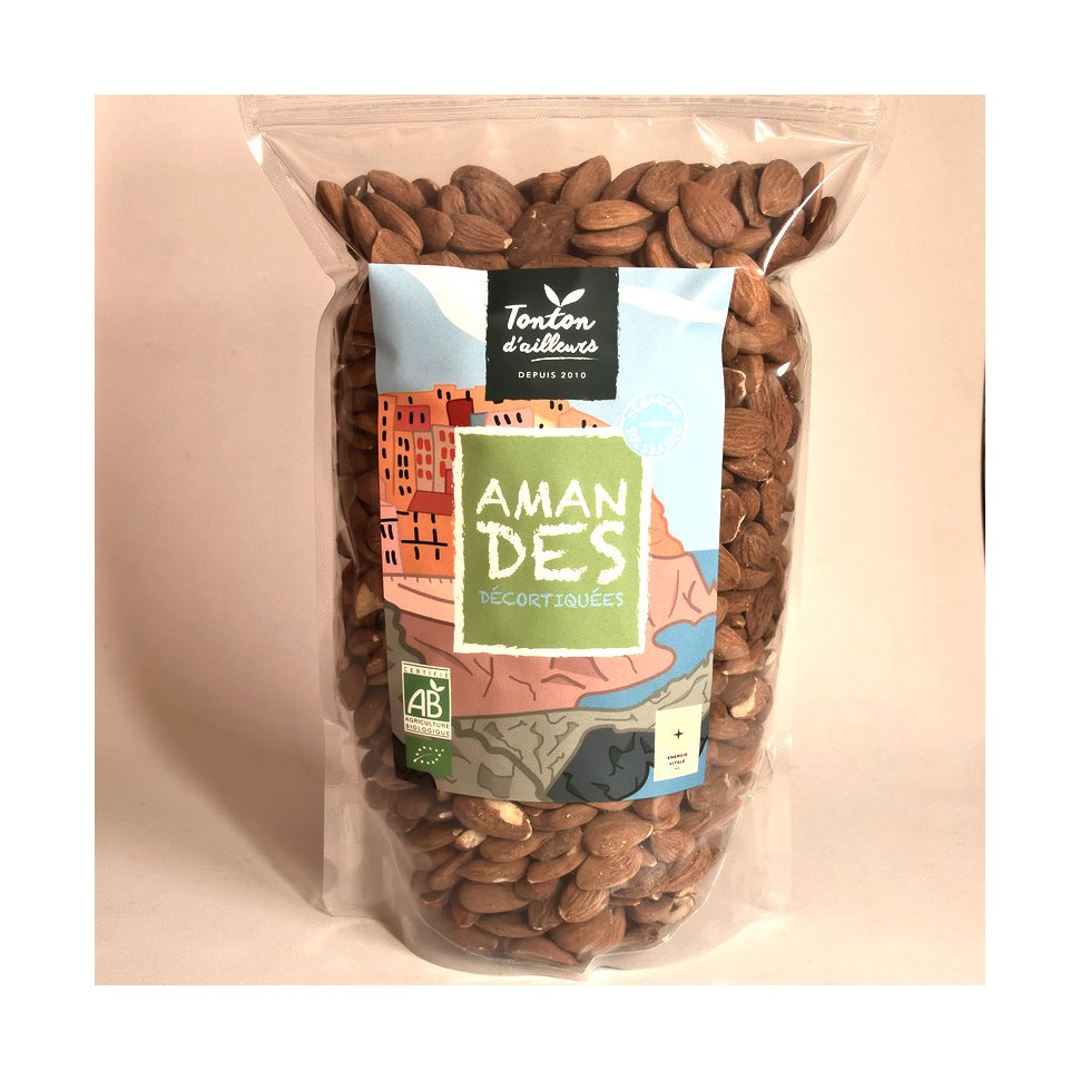 Amandes décortiquées kg