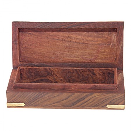 Boîte rectangulaire bois sesham