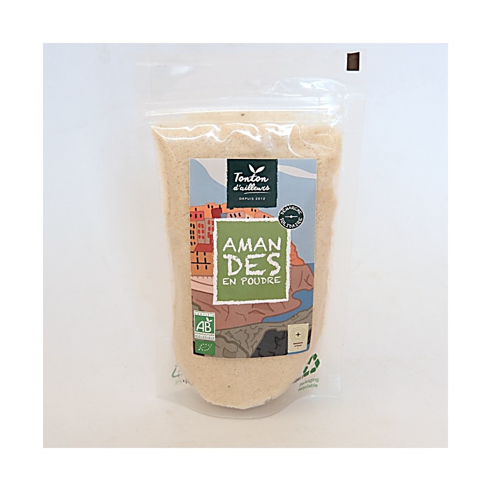 Amandes blanchies en poudre bio