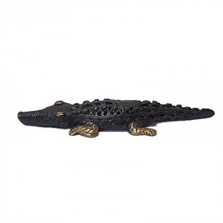 Crocodile bronze