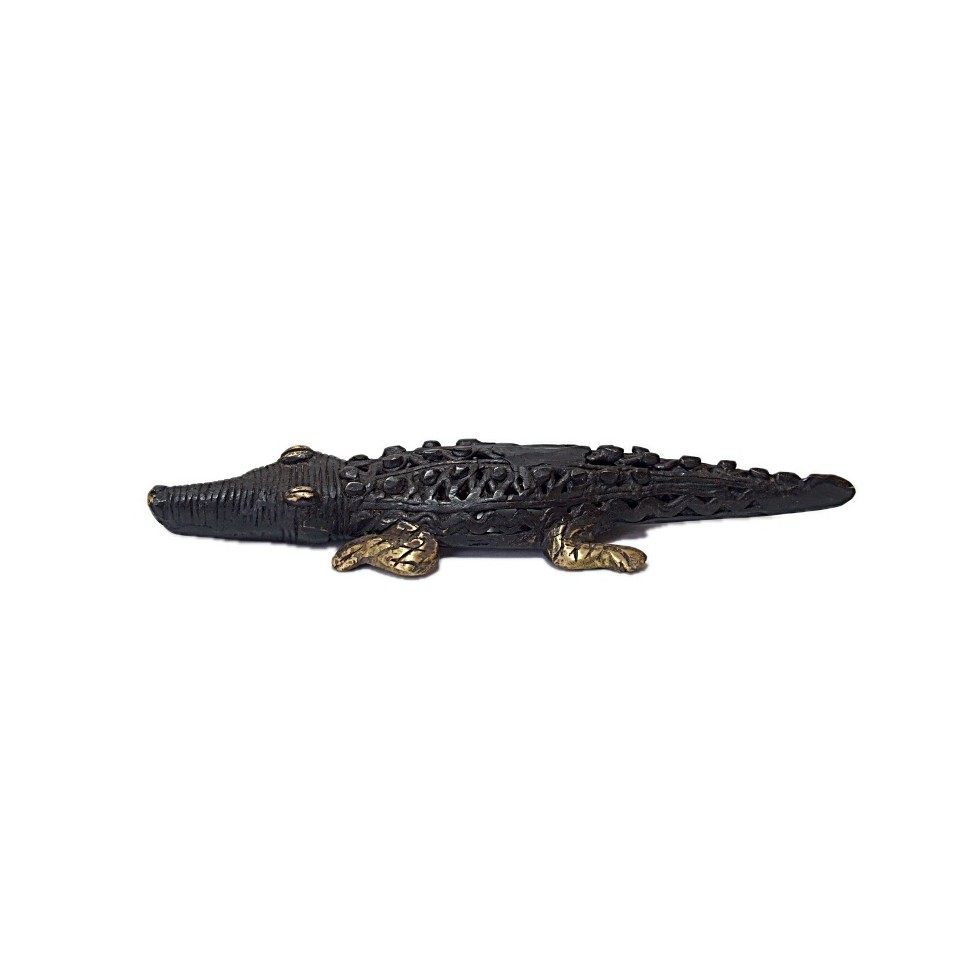 Crocodile bronze
