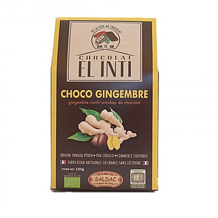 Choco gingembre Pérou El Inti Bio