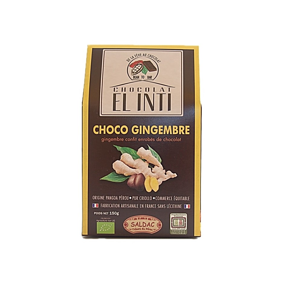 Choco gingembre Pérou El Inti Bio