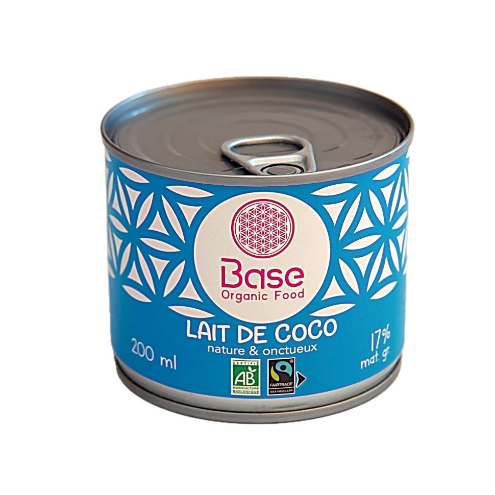 Lait de coco bio 200 ml