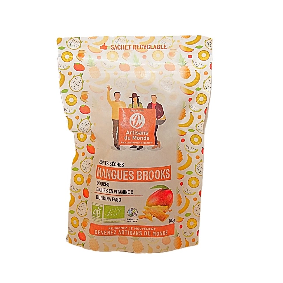 Mangues séchées bio Brooks 100 g