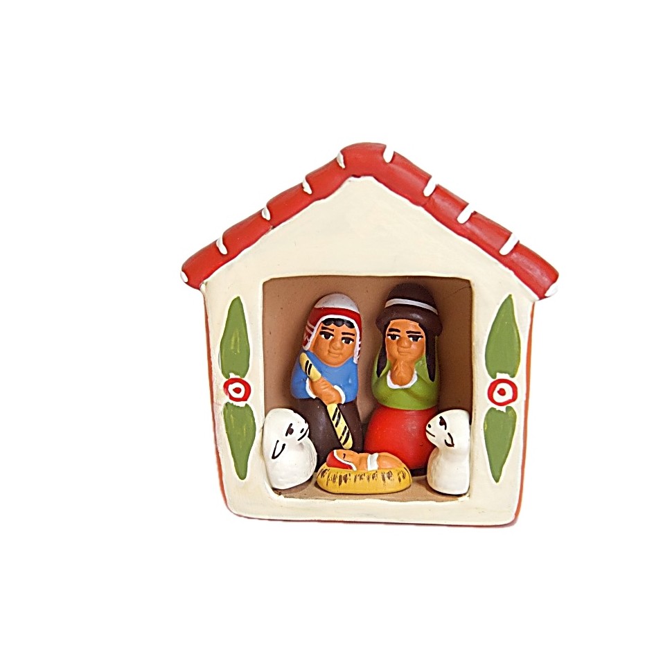 Crèche dans cabane