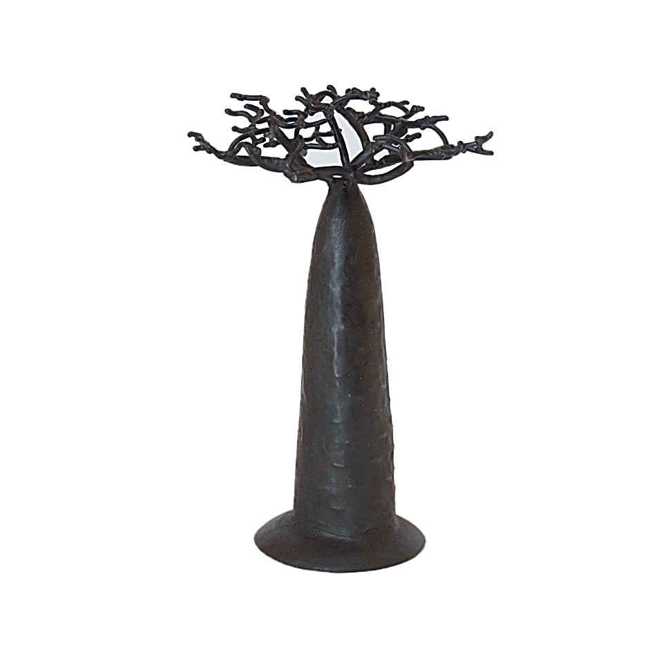 Porte bijoux baobab droit 28 cm