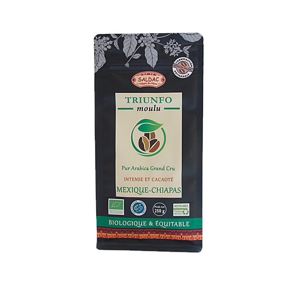 Café bio moulu Triunfo Mexique 250 g