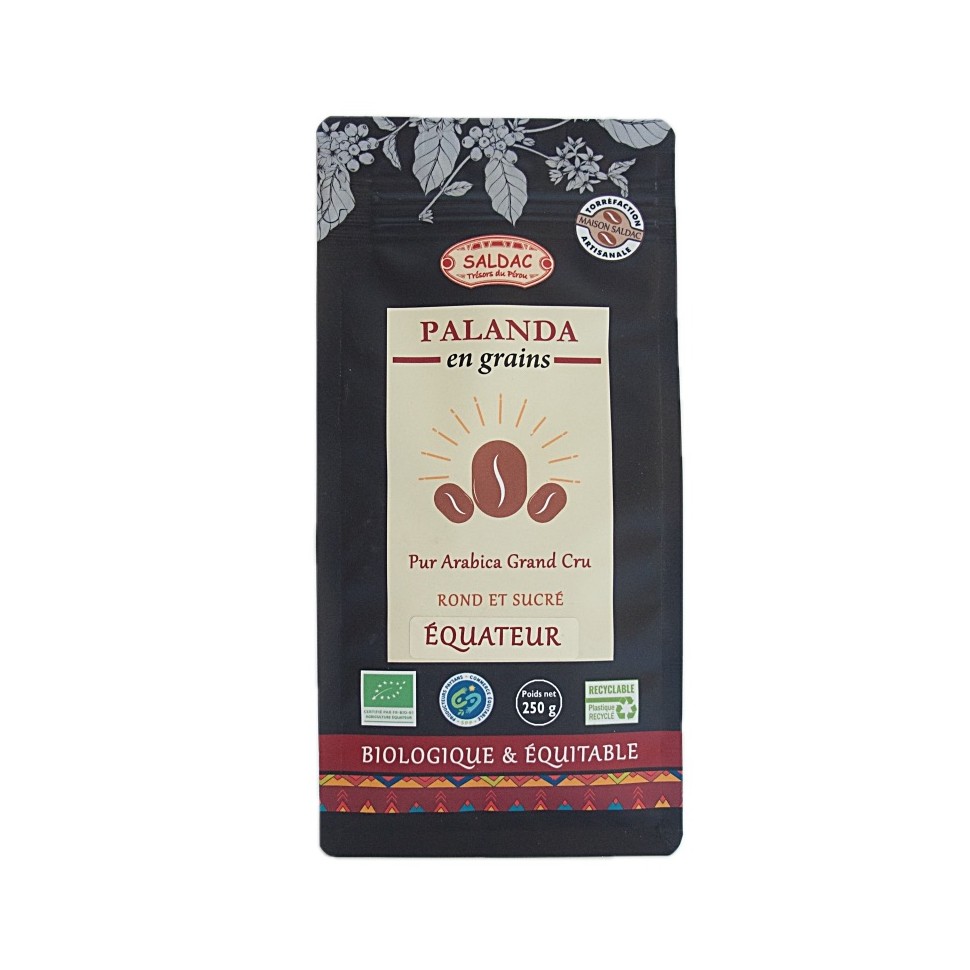 Café bio grains Palanda Equateur 250 g