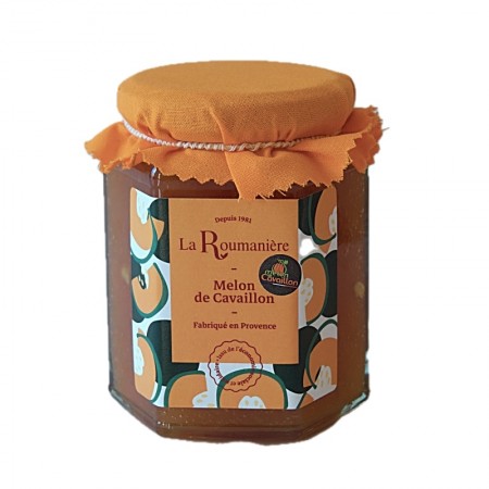 Confiture melon Cavaillon zeste d'orange
