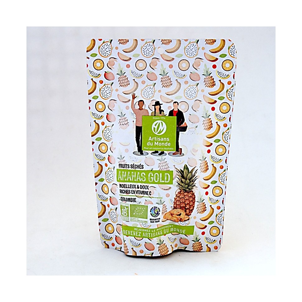 Ananas Gold bio séché