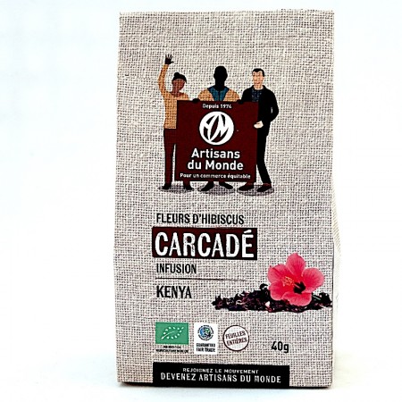 Fleurs d'hibiscus bio