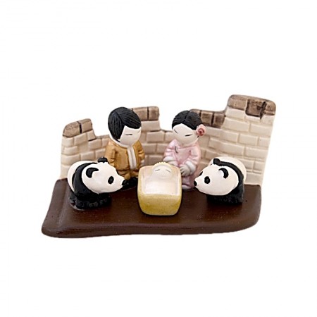 Crèche céramique Chine