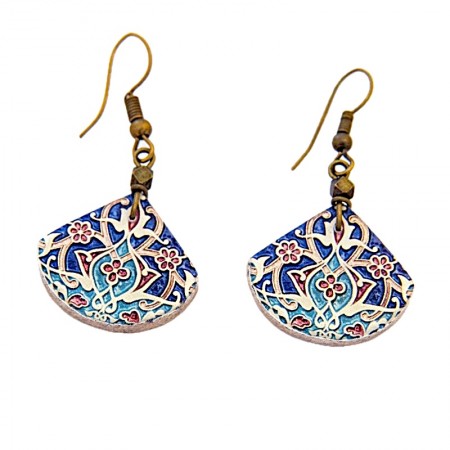 Boucles d'oreilles céramique Ciel