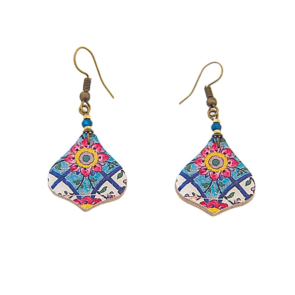 Boucles d'oreilles céramique Golnaz