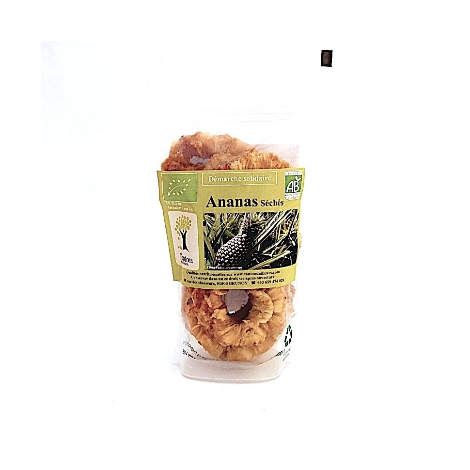 Ananas séchés bio