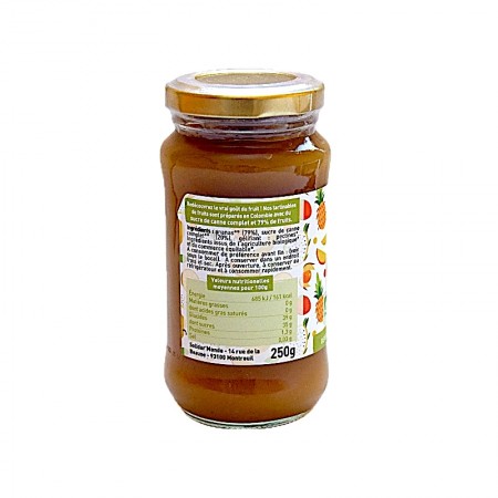 Tartinable d'ananas bio infos
