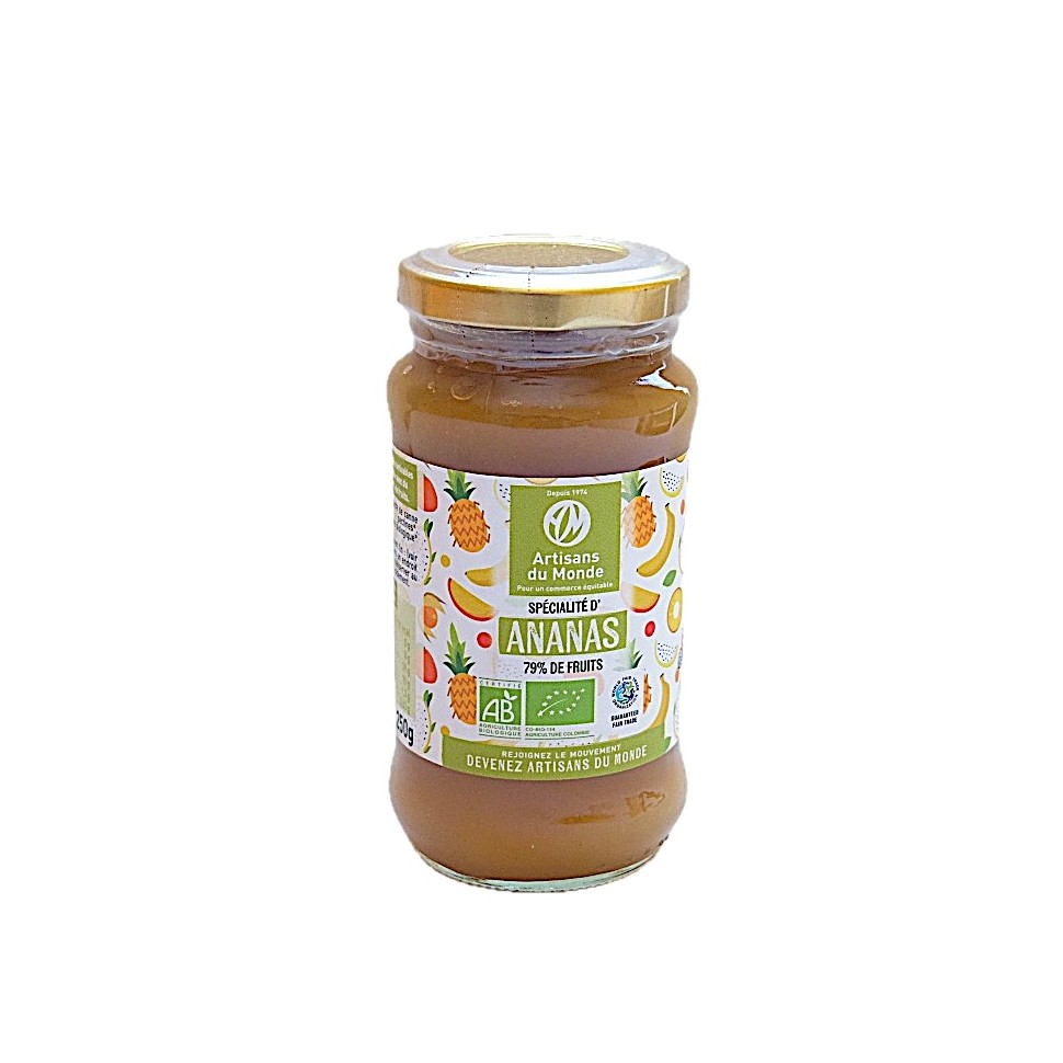 Tartinable d'ananas bio