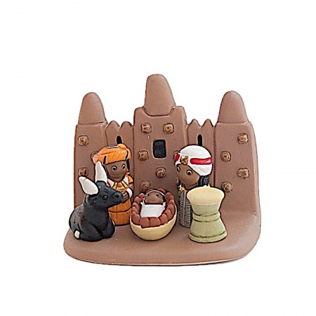 Crèche céramique Tombouctou