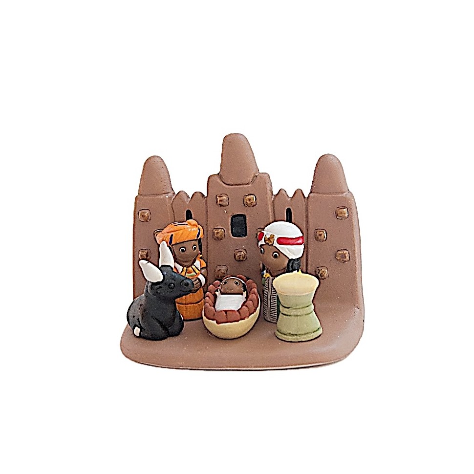 Crèche céramique Tombouctou