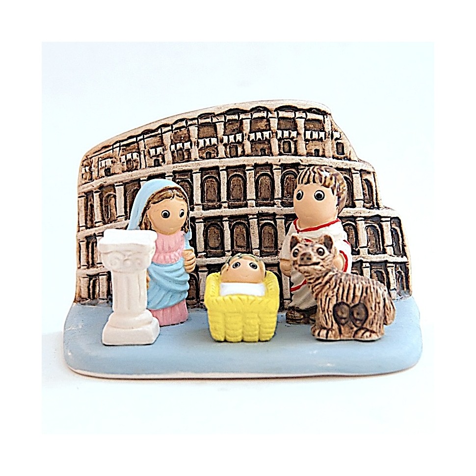 Crèche céramique Rome