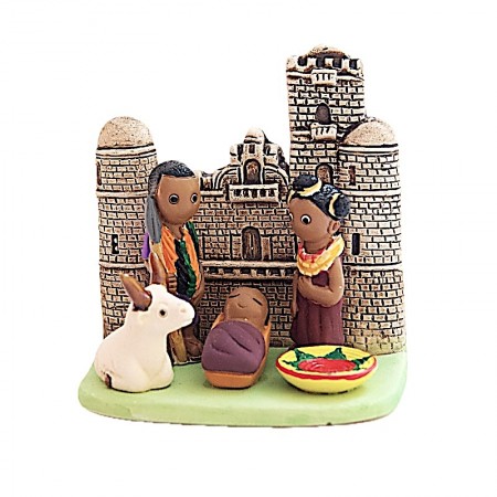 Crèche céramique Ethiopie