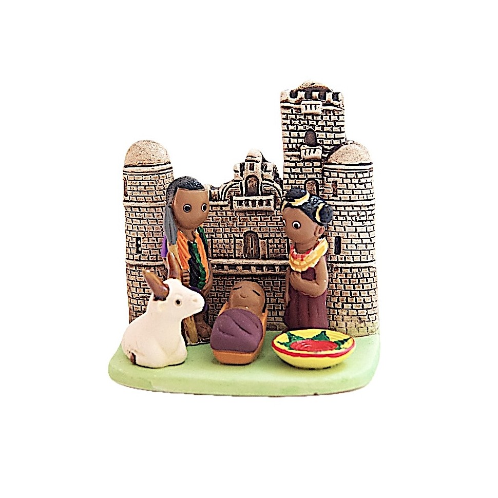 Crèche céramique Ethiopie