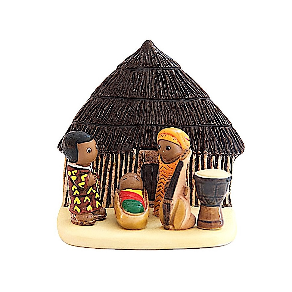 Crèche céramique Cameroun
