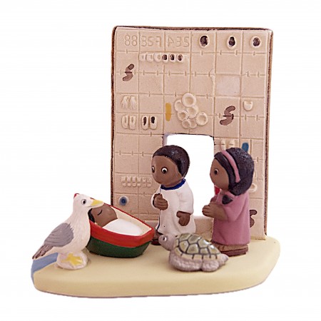 Crèche céramique Lampedusa