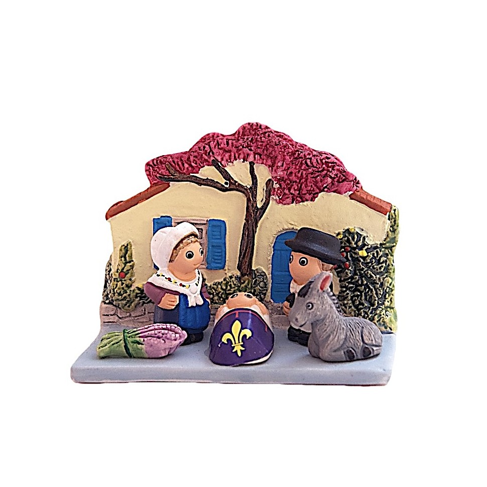 Crèche céramique Provence