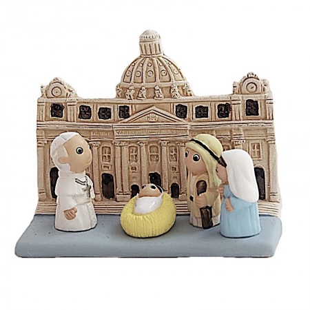 Crèche céramique Vatican